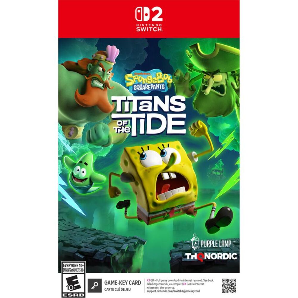SpongeBob SquarePants Titans of the Tide (Game-Key Card) for Nintendo Switch 2